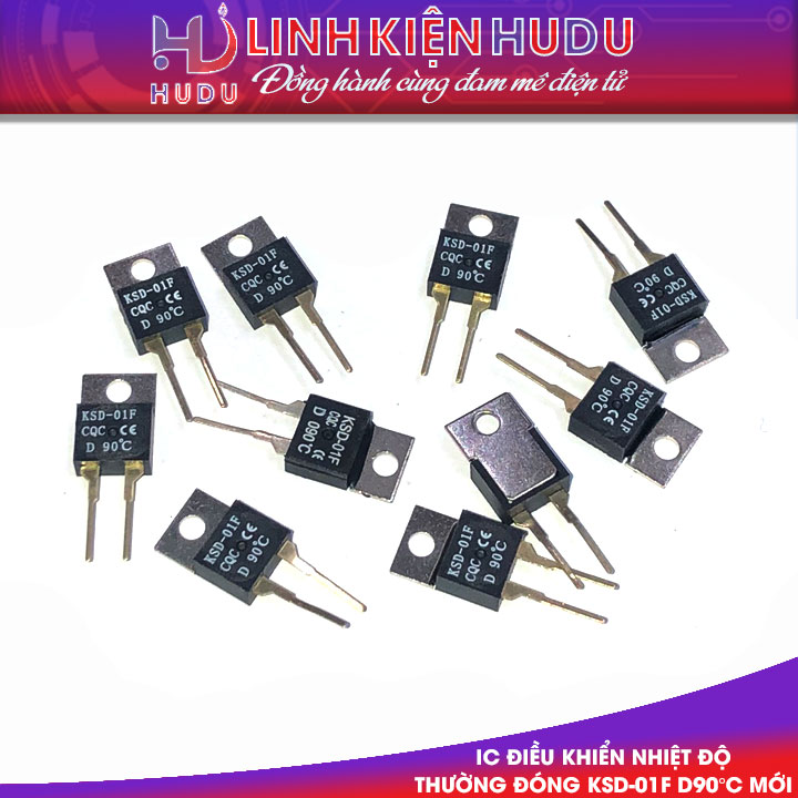 IC ĐIỀU KHIỂN NHIỆT ĐỘ THƯỜNG ĐÓNG KSD-01F D90°C MỚI