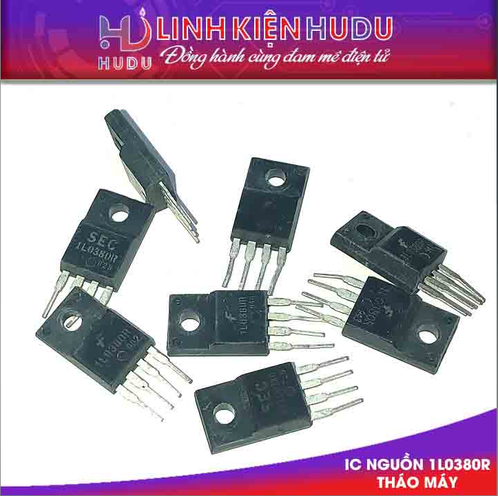 IC nguồn 1L0380R tháo máy chính hãng