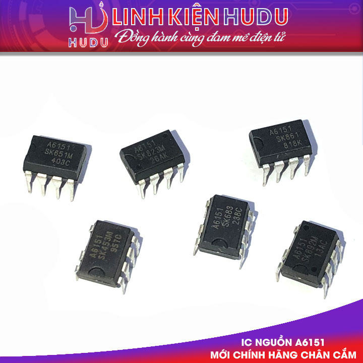 IC NGUỒN A6151 MỚI CHÍNH HÃNG [CHÂN CẮM]