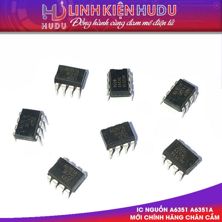 IC NGUỒN A6351 A6351A MỚI CHÍNH HÃNG [CHÂN CẮM]