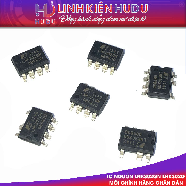 IC NGUỒN LNK302GN LNK302G MỚI CHÍNH HÃNG [CHÂN DÁN]