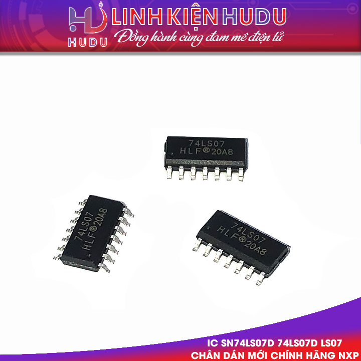 IC SN74LS07D 74LS07D LS07 CHÂN DÁN MỚI CHÍNH HÃNG NXP
