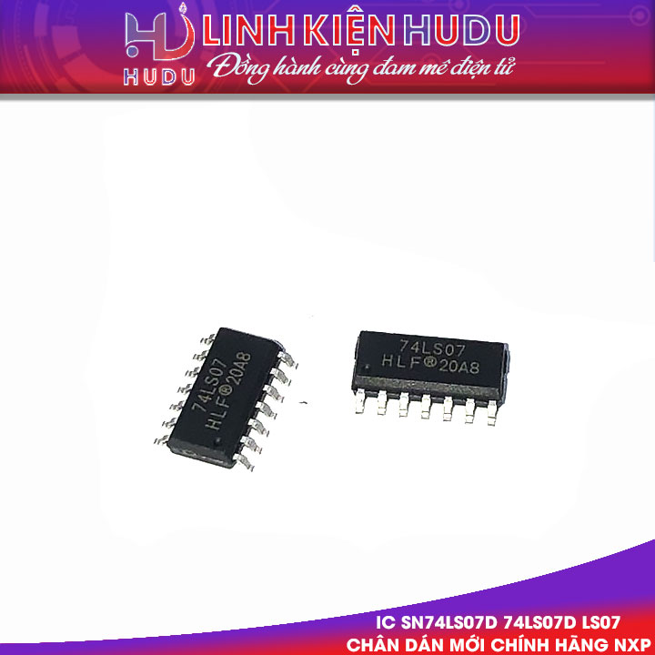 IC SN74LS07D 74LS07D LS07 CHÂN DÁN MỚI CHÍNH HÃNG NXP
