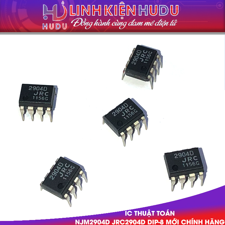 IC THUẬT TOÁN NJM2904D JRC2904D MỚI NHẬP KHẨU [DIP-8]