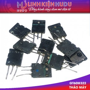 IGBT N-CHANNEL GT60M322 60M322 60A – 900V TO-3P THÁO MÁY CHÍNH HÃNG TOSHIBA