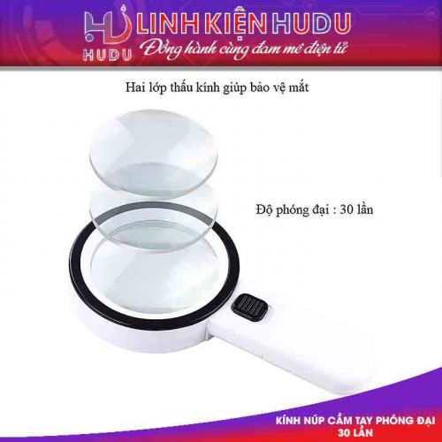Kính lúp cầm tay loại đại 10cm