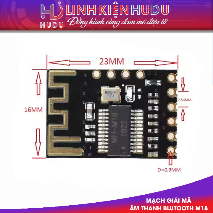 Mạch blutooth M18