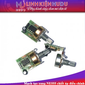 Mạch tạo xung NE555 chiết áp điều chỉnh