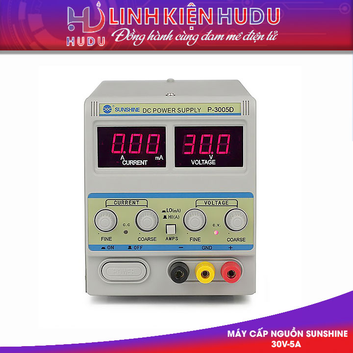 may cap nguon sunshine 30v 5a