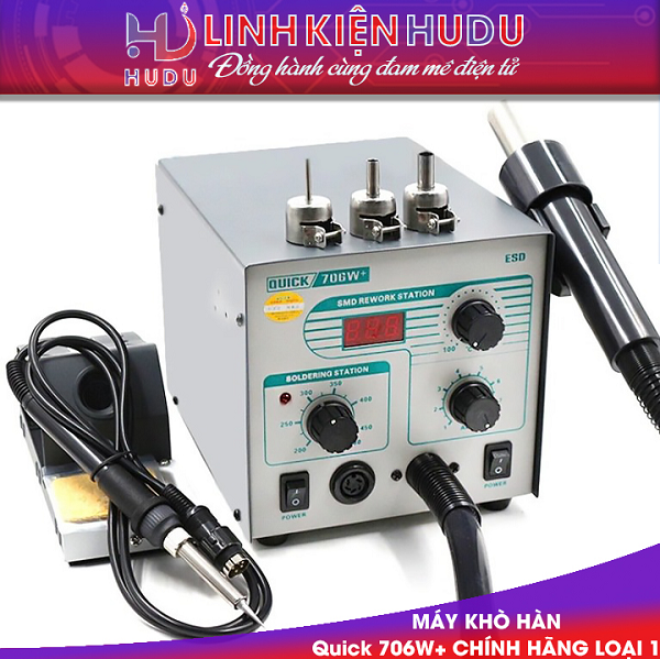 Review máy khò hàn Quick 2in1 thông dụng cho thợ sửa chữa  điện thoại