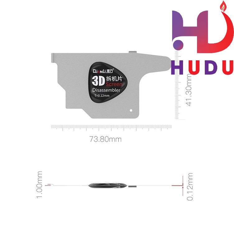 Linh kiện Hudu cung cấp miếng nạy màn hình cong Qianli đảm bảo chất lượng tốt