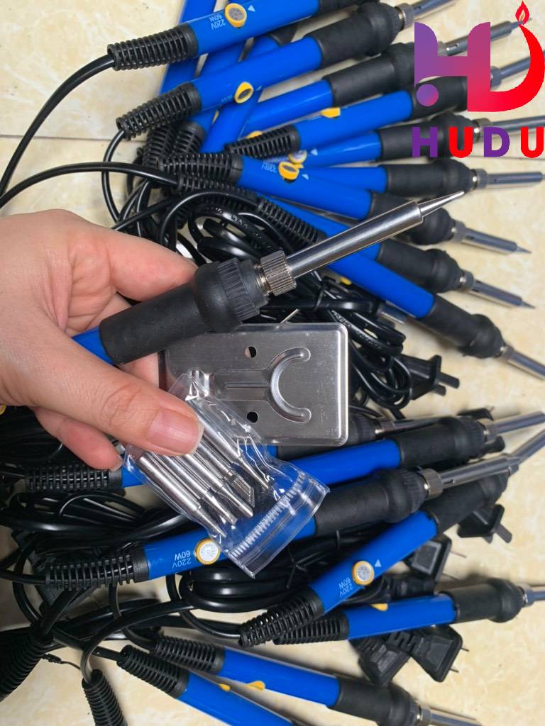 Linh kiện điện tử Hudu cung cấp mỏ hàn cầm tay 60W đảm bảo chất lượng tốt