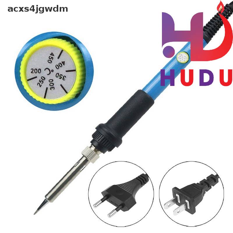 Linh kiện Hudu cung cấp mỏ hàn cầm tay 60w điều chỉnh nhiệt độ /220v  đảm bảo chất lượng tốt