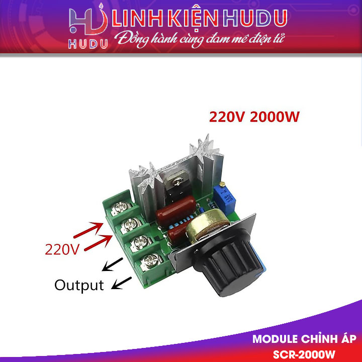modum chinh ap scr 2000w