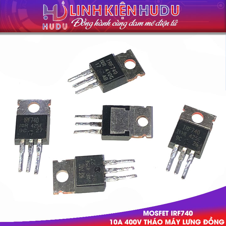 IRF740 THÁO MÁY LƯNG ĐỒNG