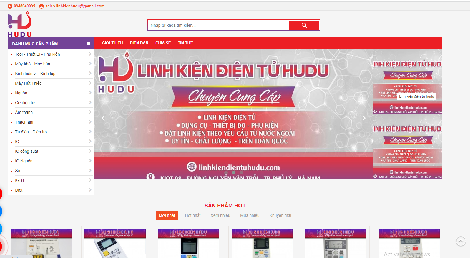 mua linh kiện điện lạnh ở đâu chất lượng