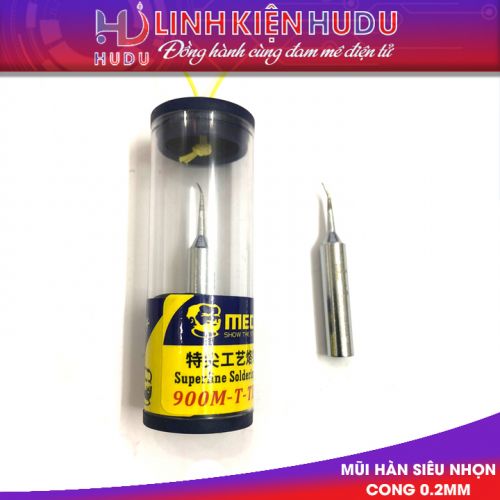 Mũi hàn siêu nhọn cong 0.2mm