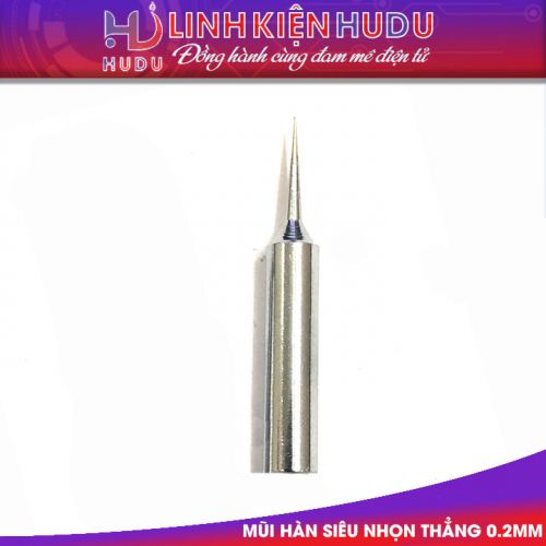 Mũi hàn siêu nhọn thẳng 0.2mm