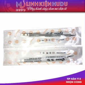 Mũi hàn T12 nhọn cong