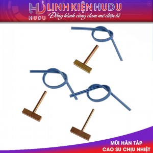 Mũi hàn táp + cao su chịu nhiệt