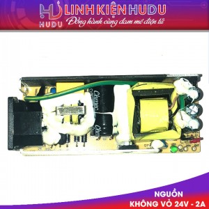 Nguồn 24V – 2A không vỏ cũ