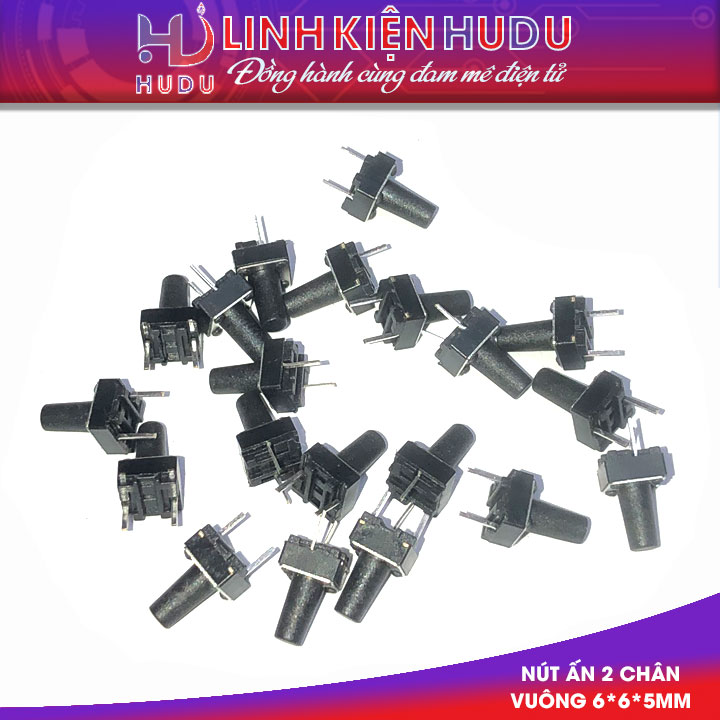 Nút ấn 2 chân vuông 665mm