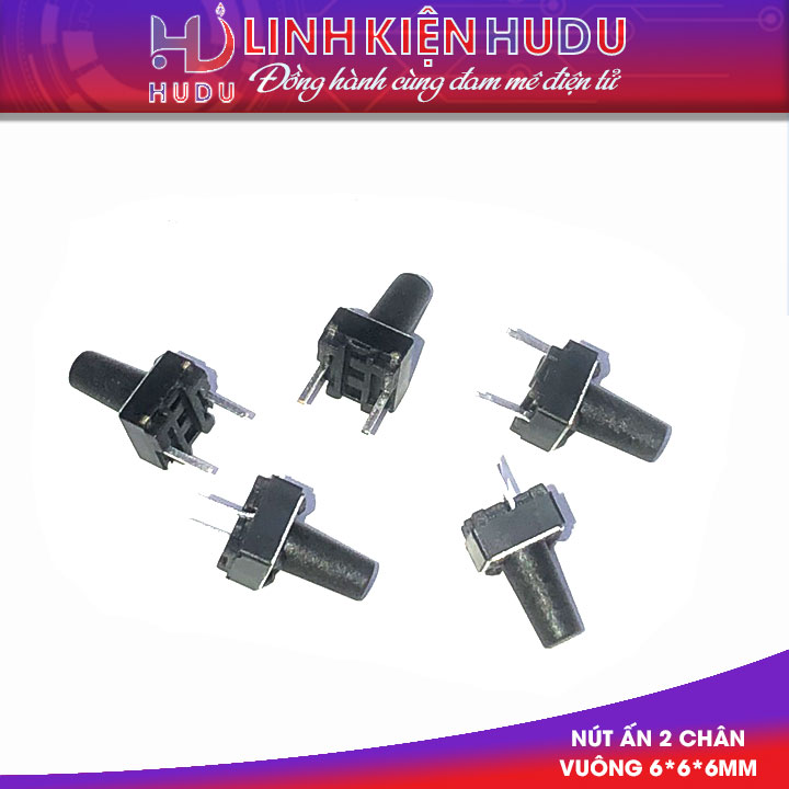 Nút ấn 2 chân vuông 666mm