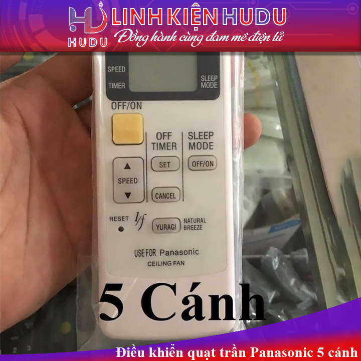 ĐIỀU KHIỂN QUẠT TRẦN PANASONIC 5 CÁNH