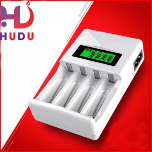 Sạc 4 pin mic AA - AAA có hiển thị - tự ngắt