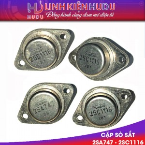 Sanken 2SA747-2SC1116 tháo máy
