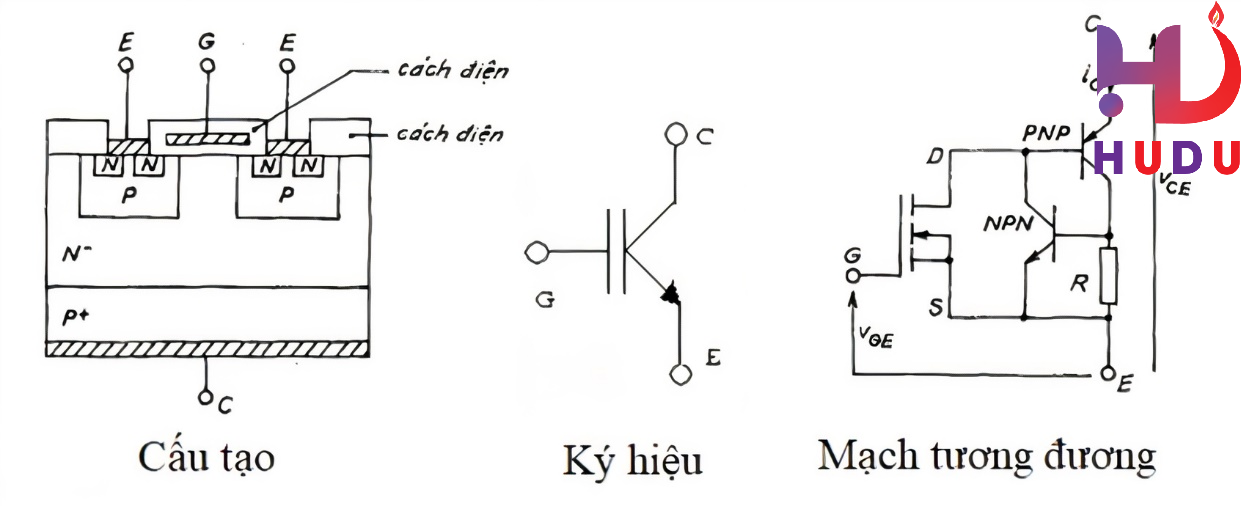 Cấu tạo của sò công suất bếp từ