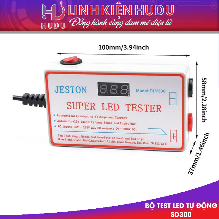 test led tu dong model sd300