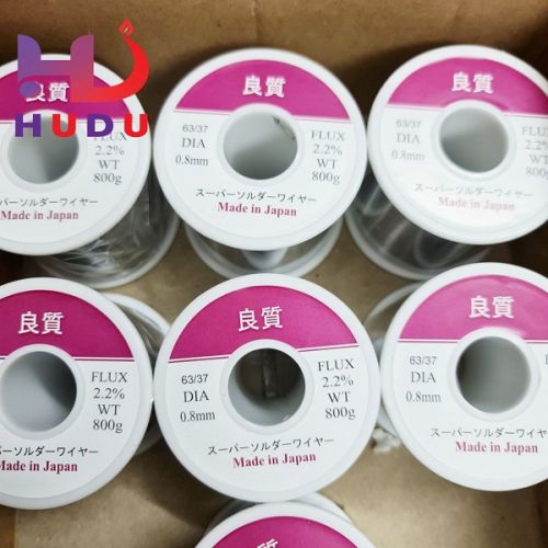 Thiếc hàn 63/37 Nhật 800g loại 0.8mm