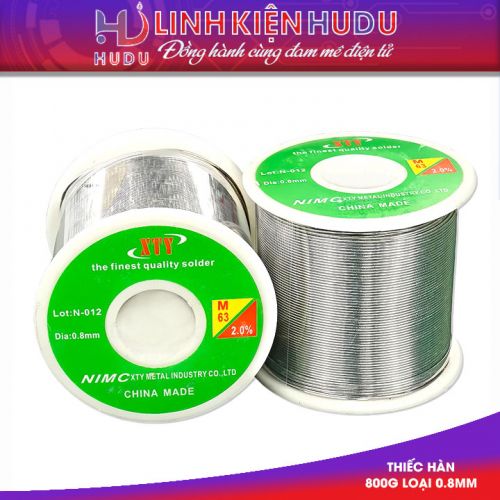 Thiếc hàn 800g loại 0.8mm