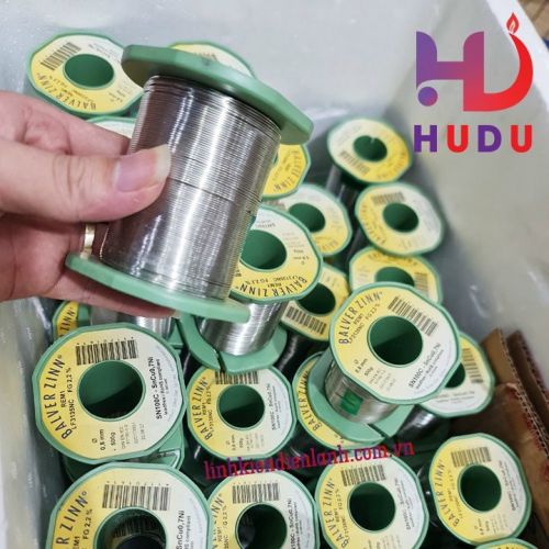 THIẾC HÀN ĐỨC KHÔNG CHÌ CAO CẤP CUỘN 500G, 0.8MM