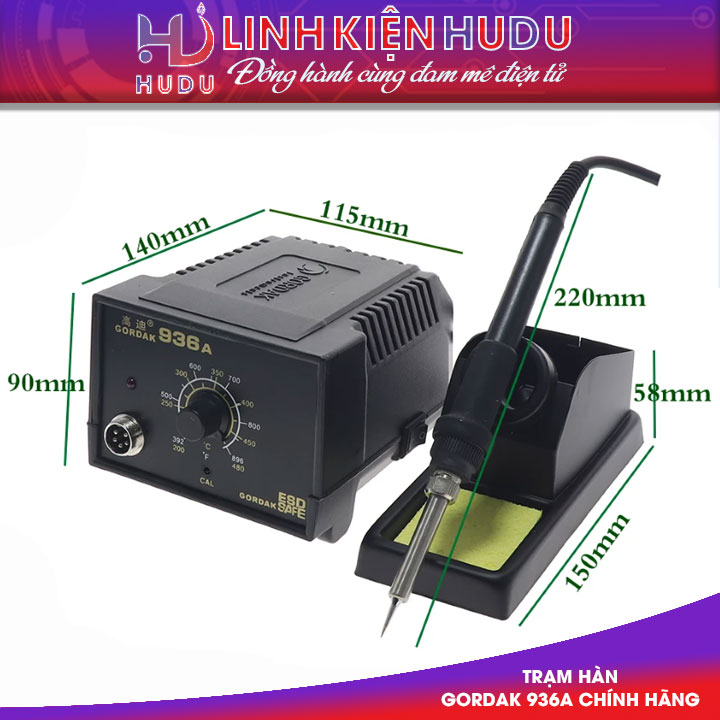 Trạm hàn Gordak 936A chính hãng