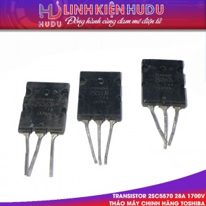 TOSHIBA TRANSISTOR 2SC5570 C5570 5570 28A 1700V TO-3P THÁO MÁY