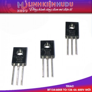 TRIAC BT134-600E 600V TO-126 4A MỚI