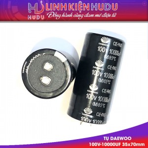 Tụ Daewoo 100V-10.000UF 35×70mm