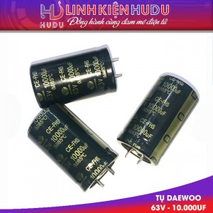 Tụ Daewoo 63V-10.000UF chính hãng