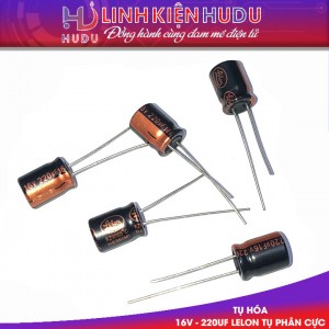 Tụ hóa 16V - 220UF LELON