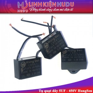 Tụ quạt dây 5UF 450V HungSen