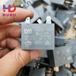 Tụ quạt BM rắc cắm 3uF-450V