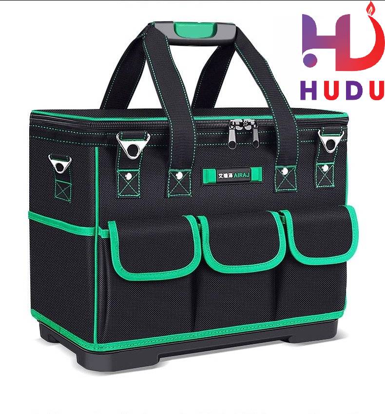 Sản phẩm túi đựng đồ nghề ARIAJ 03396 xuất Nhật hộp vuông 18inch đế nhựa